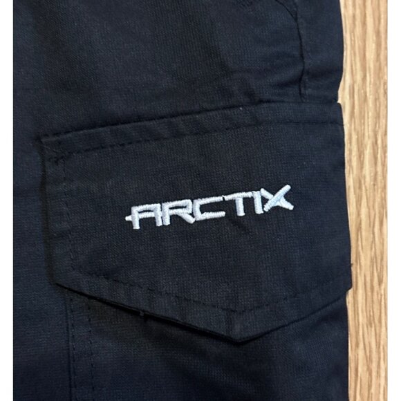 Arctix Snow Pants Cargo Womens Large 12 - 14 Insulated Black 31" Inseam - Picture 7 of 14